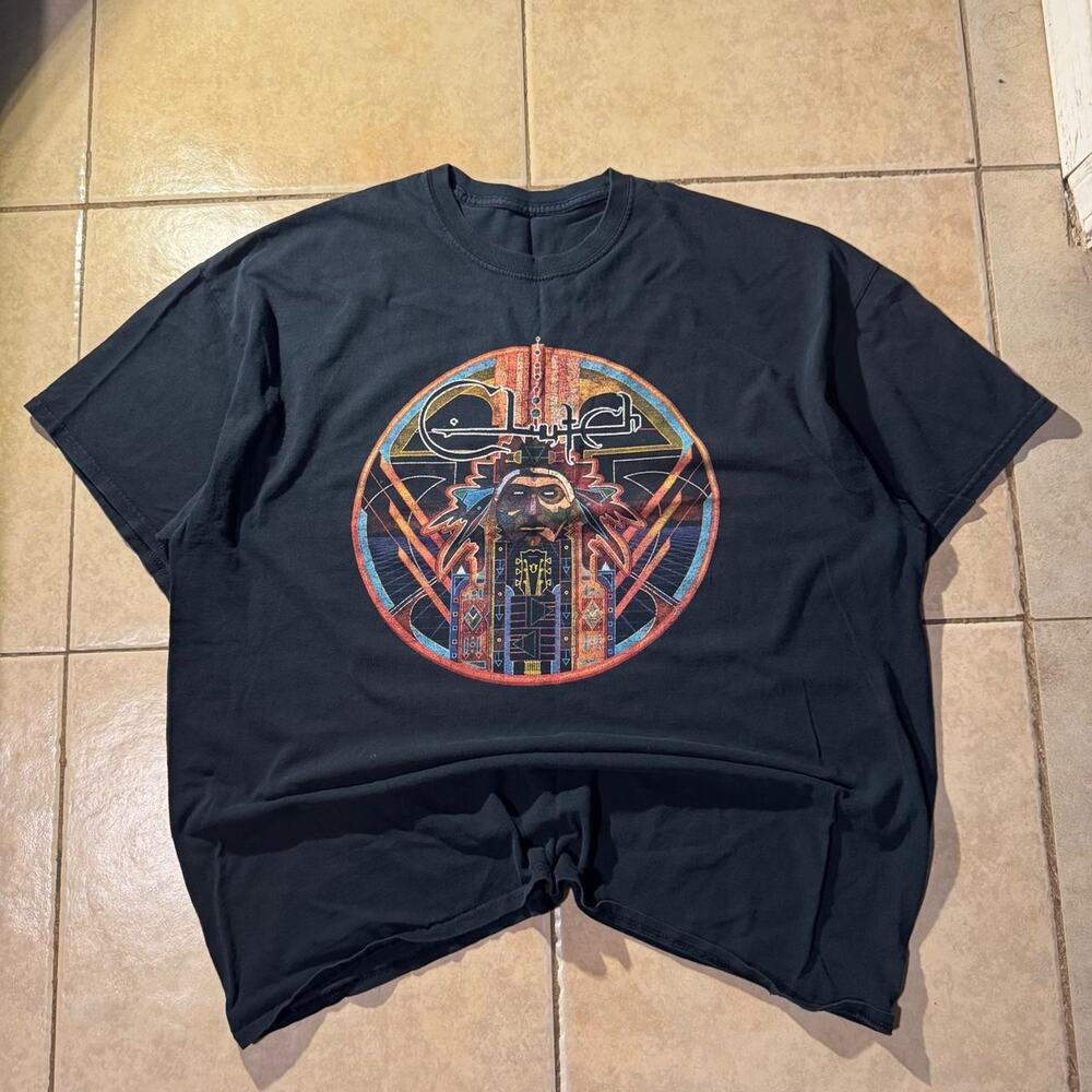 Black vintage 90s clutch graphic tee Size 2XL in mens